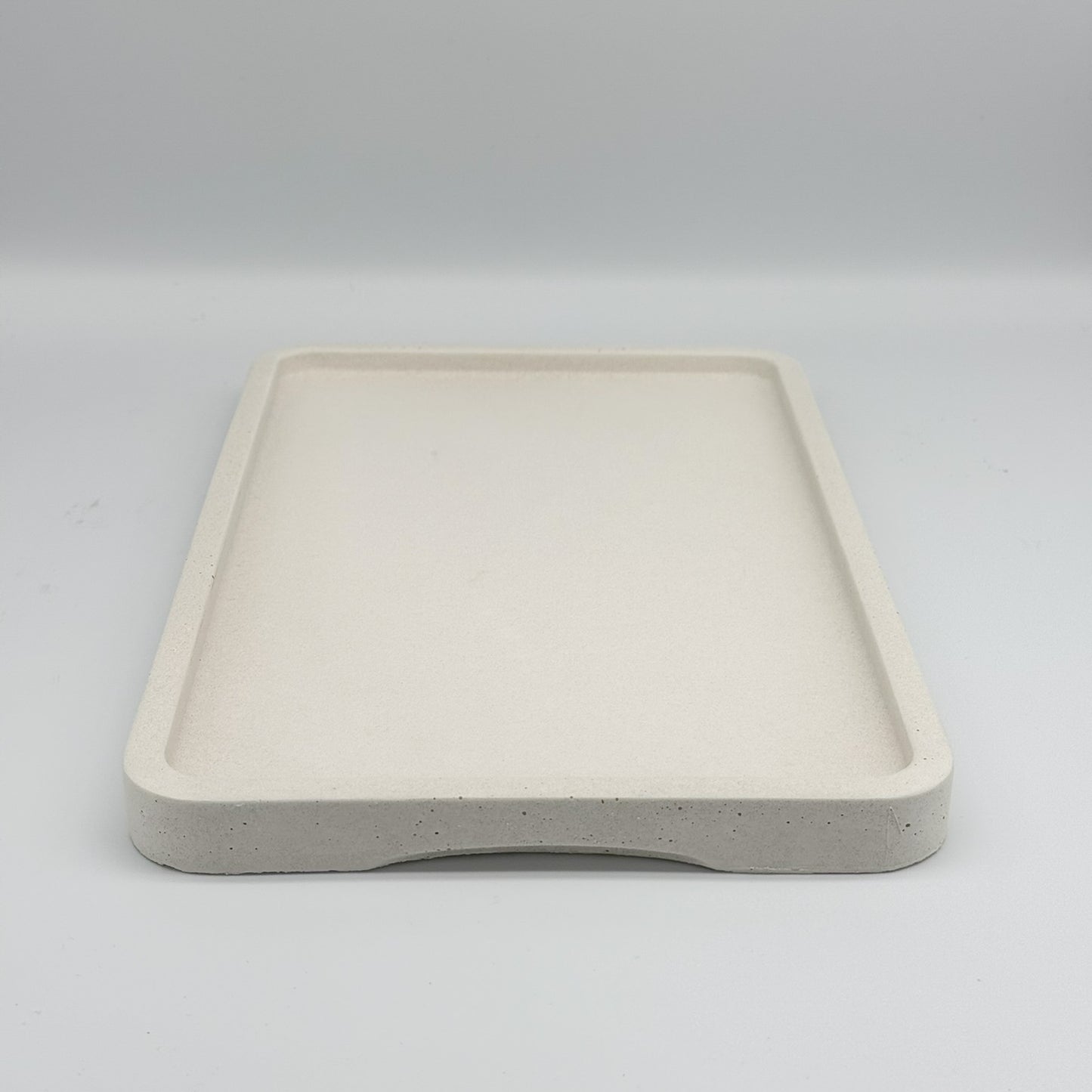 Rectangular Concrete Tray – Minimalist & Versatile